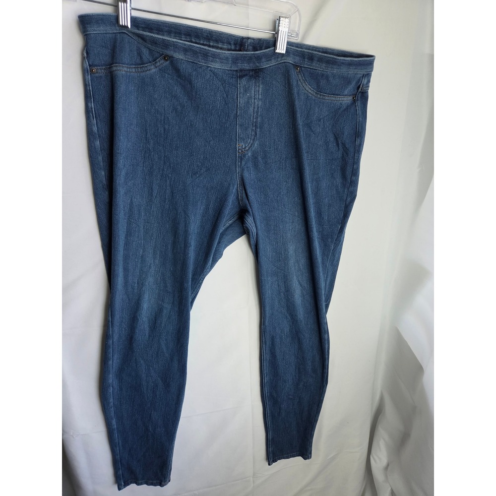 Unbranded Blue Pull On Skinny Jeans